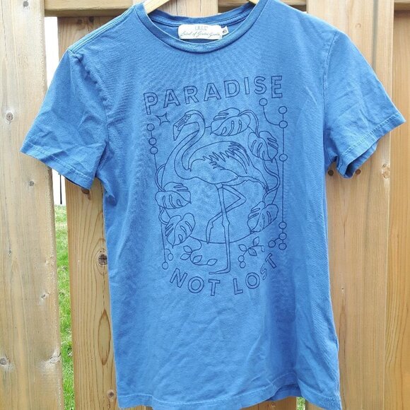 Label of Graded Goods H&M Flamingo Shirt Small - Picture 5 of 5